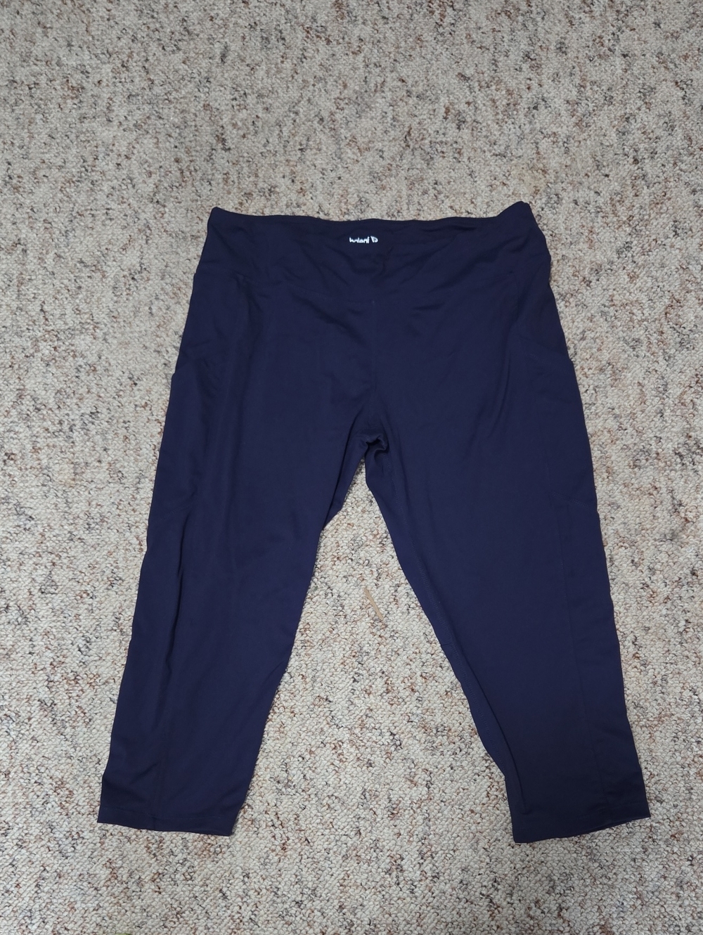 Baleaf Navy Capri Leggings for Women